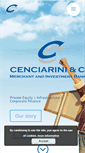 Mobile Screenshot of cencofinance.com